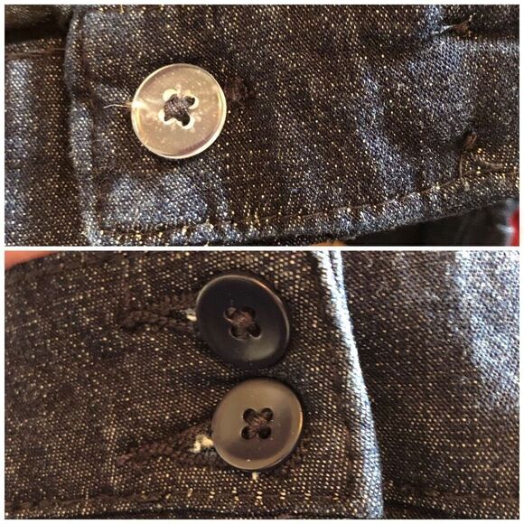 KAREN SCOTT - NWT - L Sz 16 Petite Comfort Waist Capri Jeans in Dark Wash - Picture 13 of 16